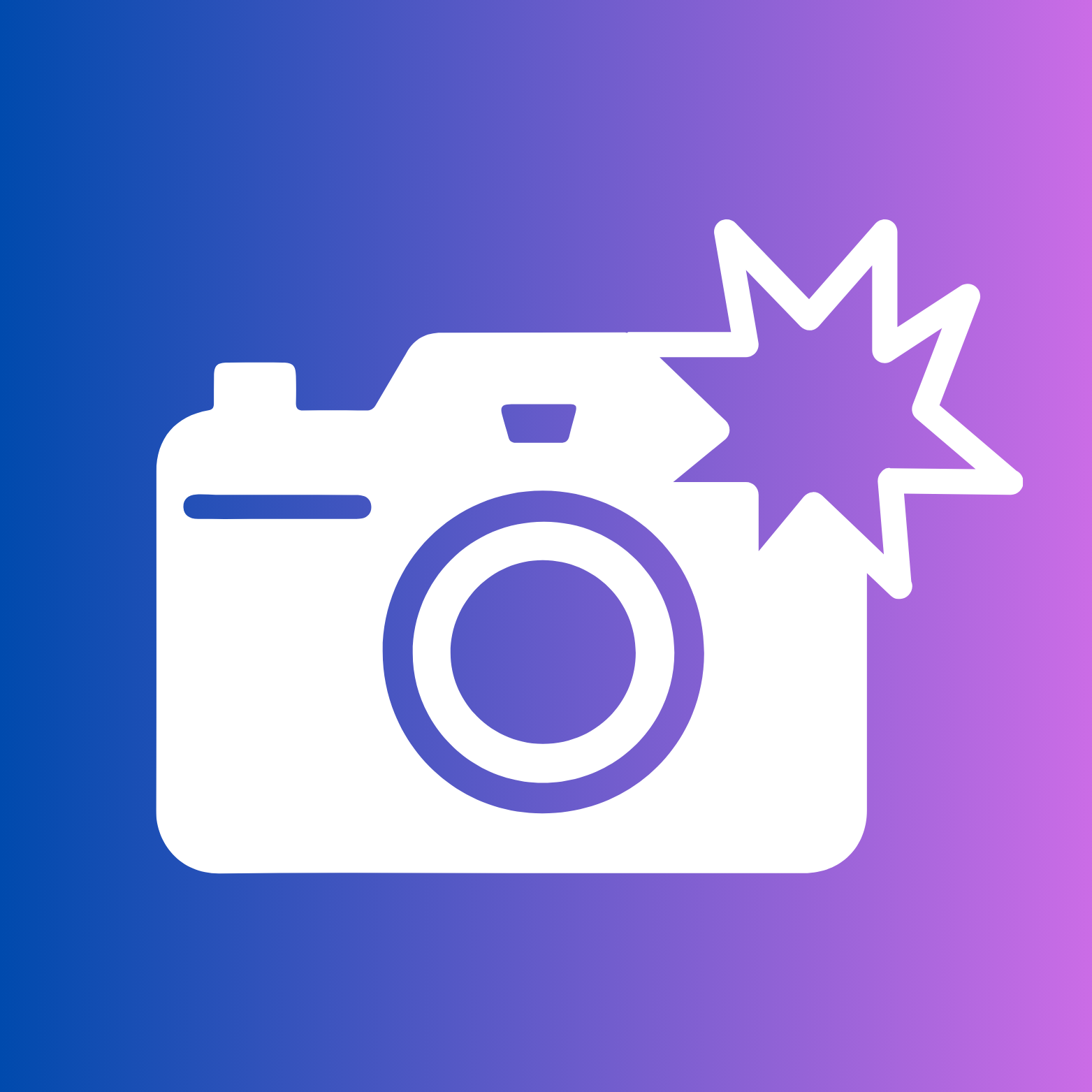 Ikona aparatu symbolizująca fotografię wizerunkową